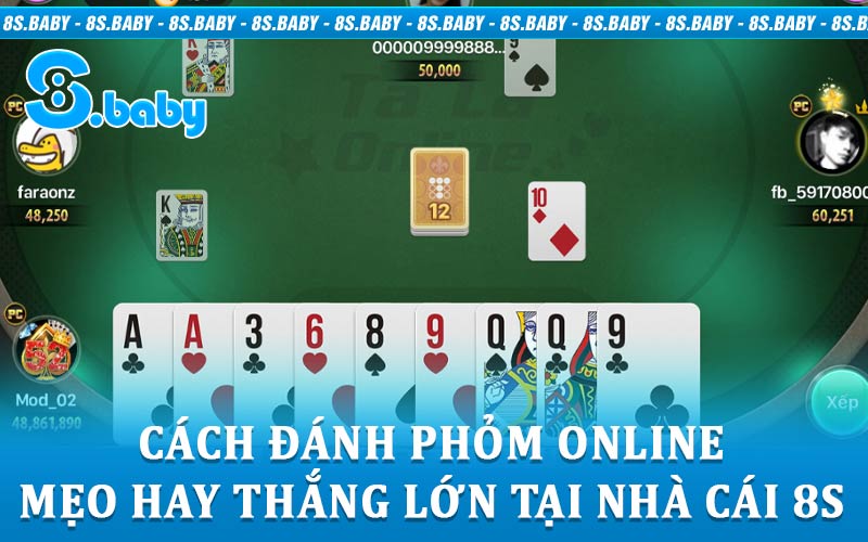Cách Đánh Phỏm Online